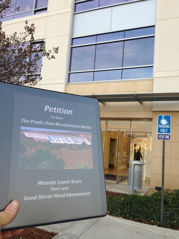 Petition at Calverts office
