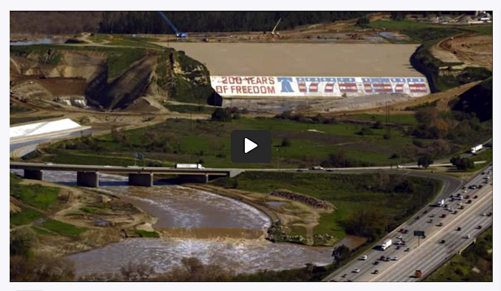 Rumble Video of Prado Dam Mural News